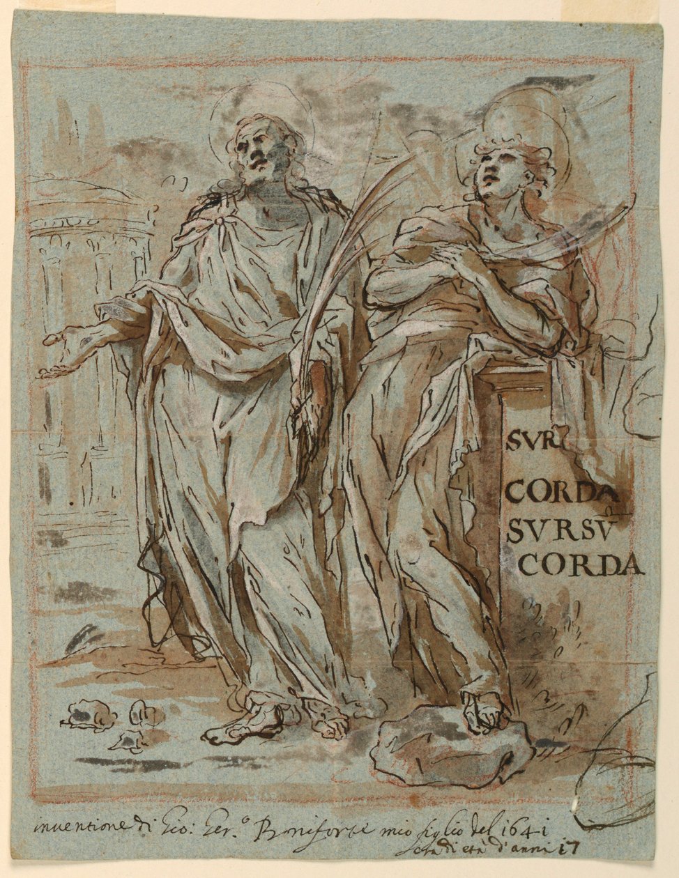 Two Martyrs by Giovanni Gerolama Boniforte