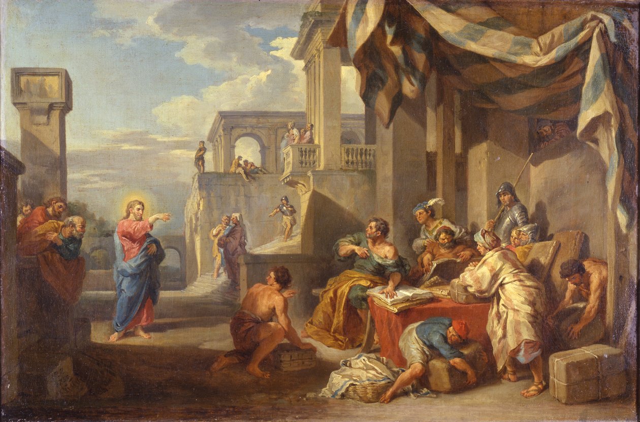 The Calling of Saint Matthew by Giovanni Paolo Pannini