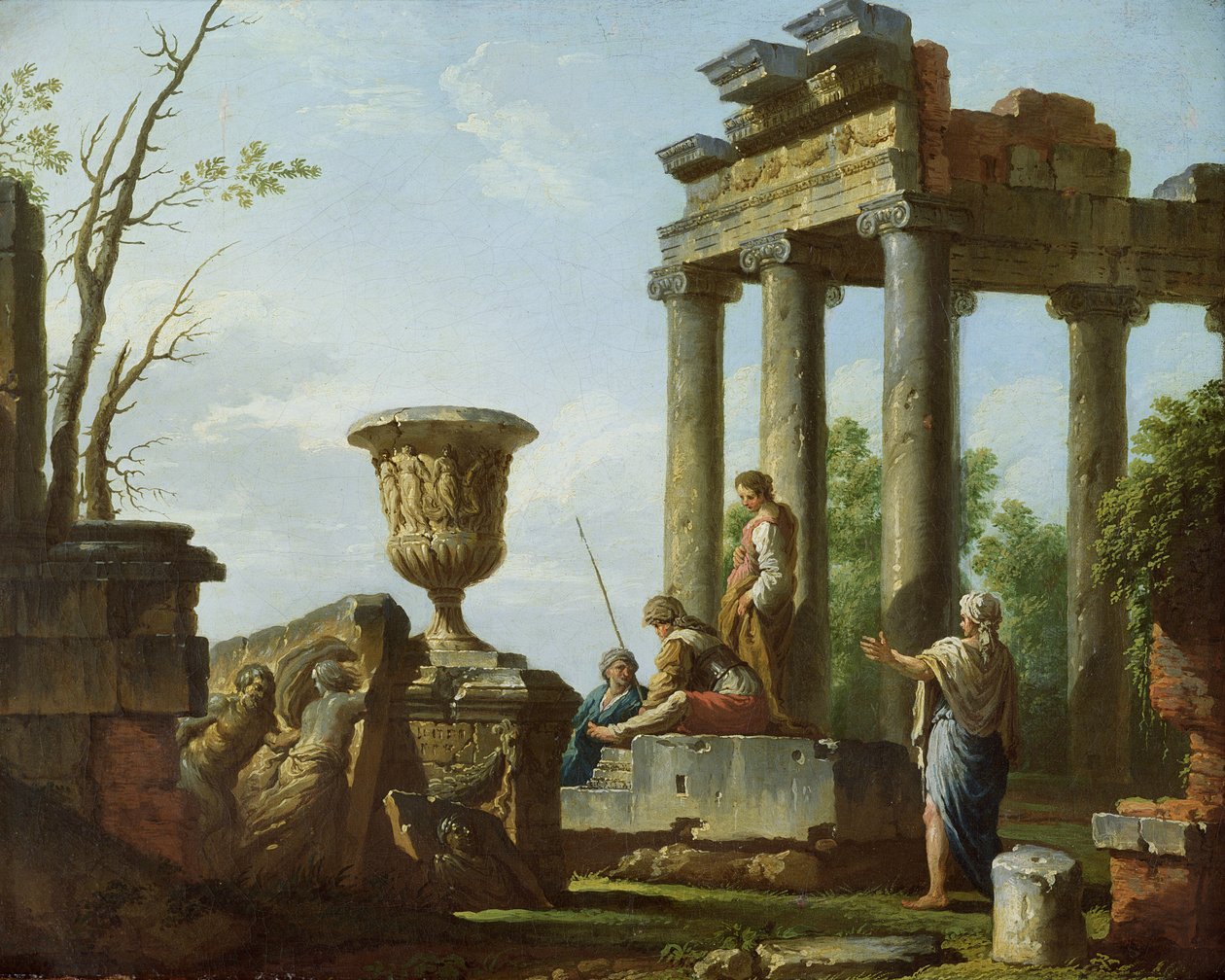 Architectural Ruins by Giovanni Paolo Pannini
