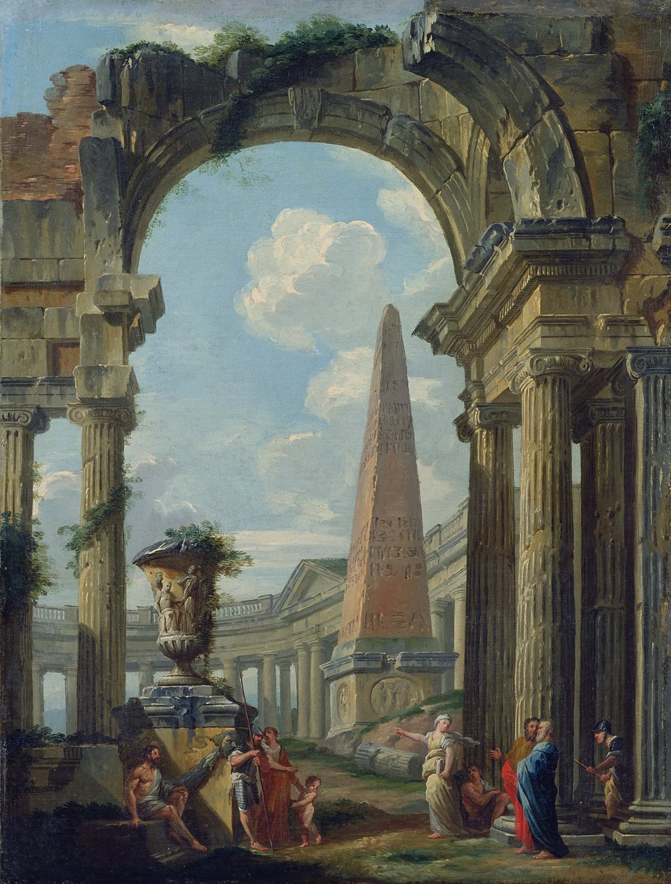 Ruins by Giovanni Paolo Pannini