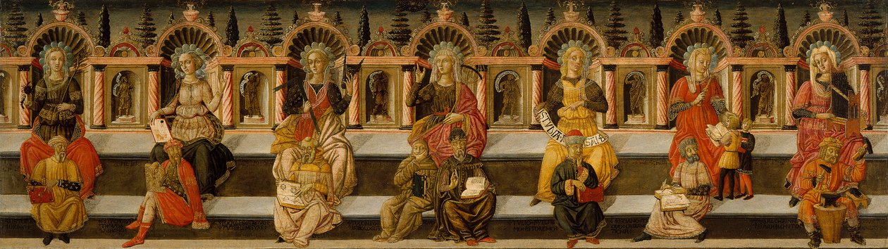The Seven Liberal Arts by Giovanni ser Giovanni di Guidi