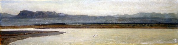 Mouth of the Arno by Giovanni Costa