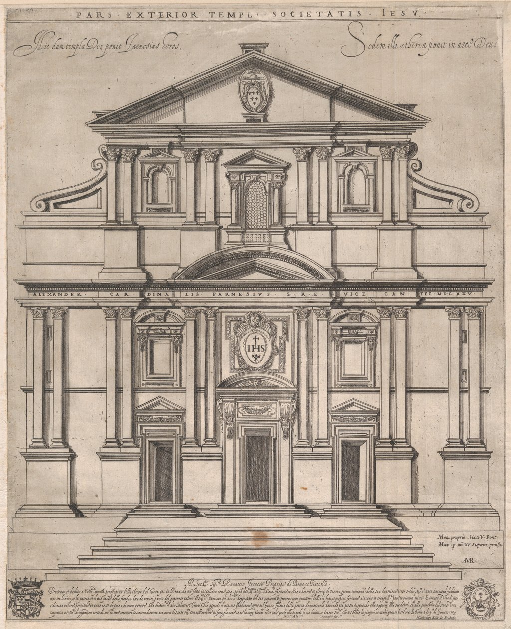 The Gesù, Rome, from the 