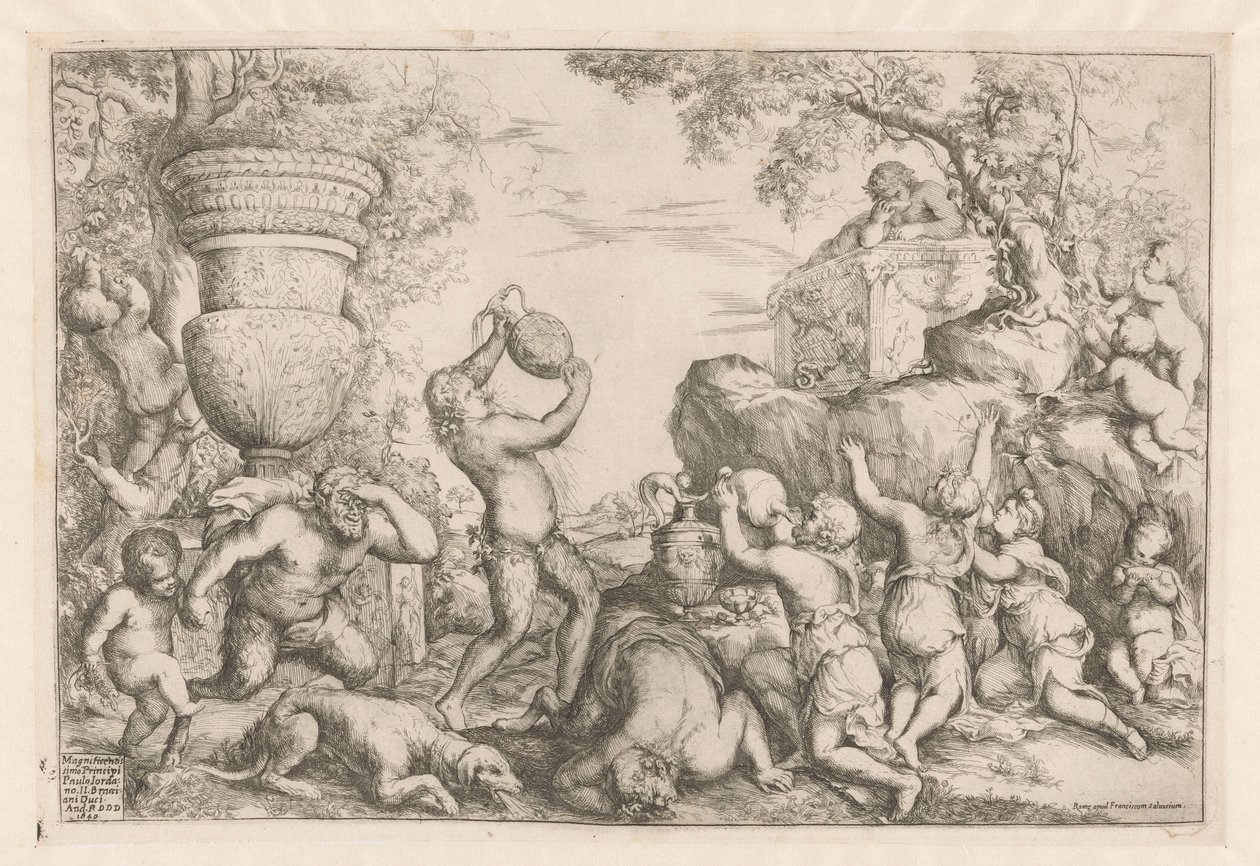 Bacchanal by Giovanni Andrea Podesta