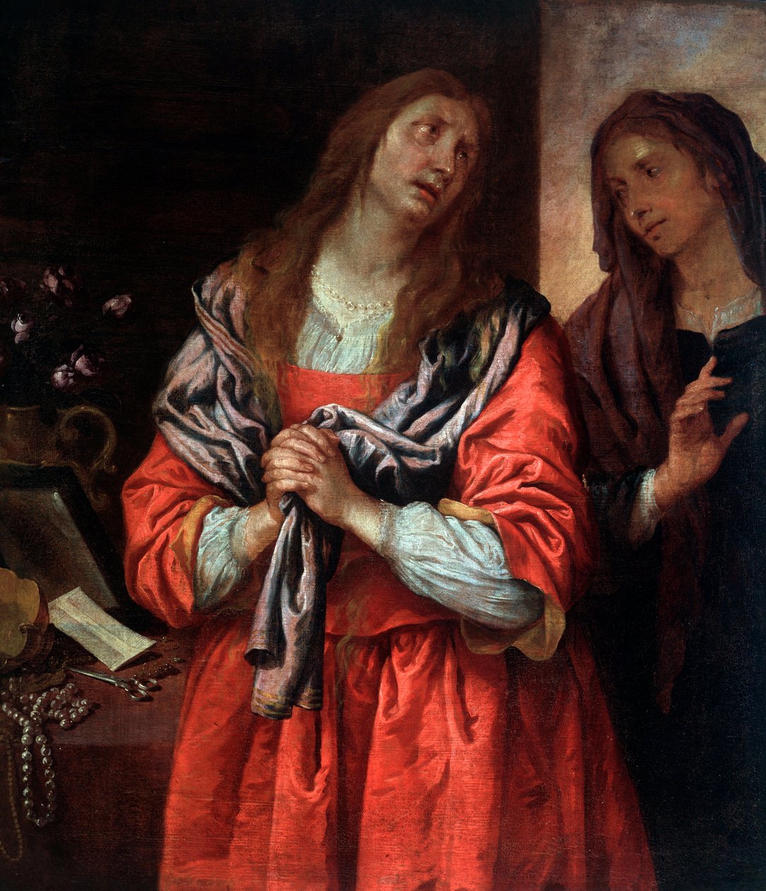 Mary and Martha by Giovanni Andrea di Ferrari