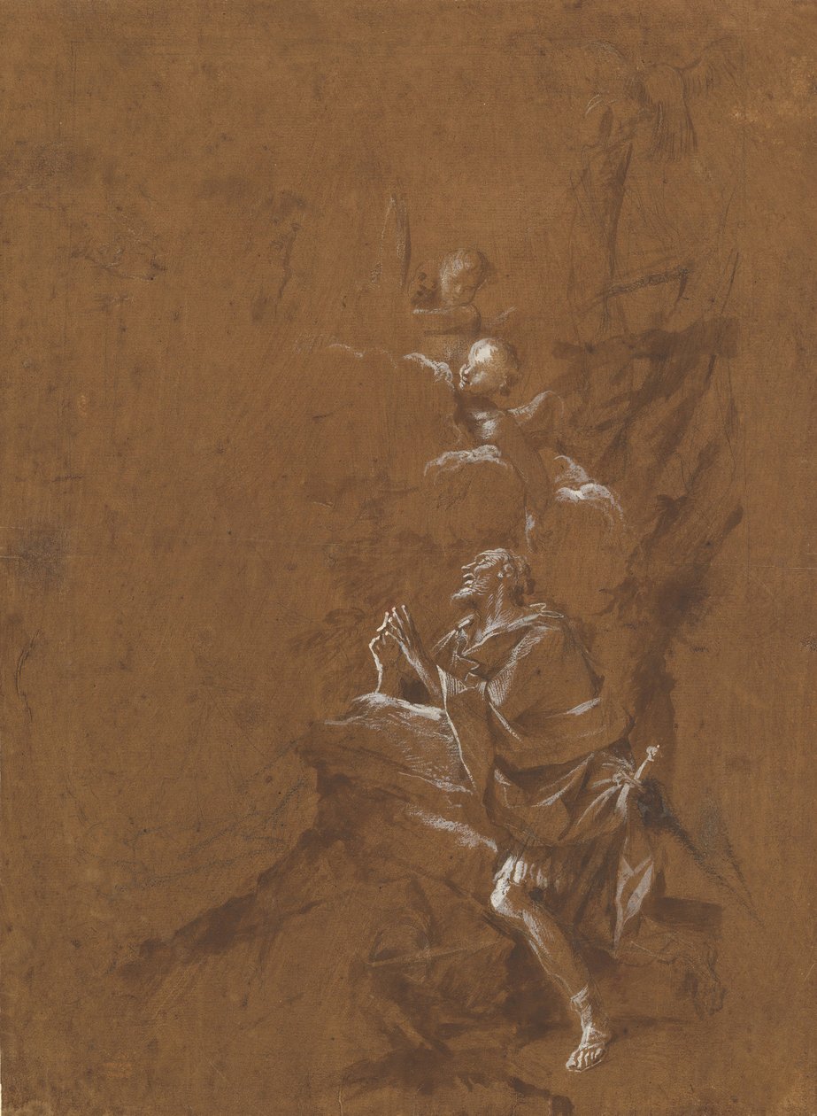 The Vision of Saint William of Aquitaine, late 1650s by Giovanni Angelo Canini