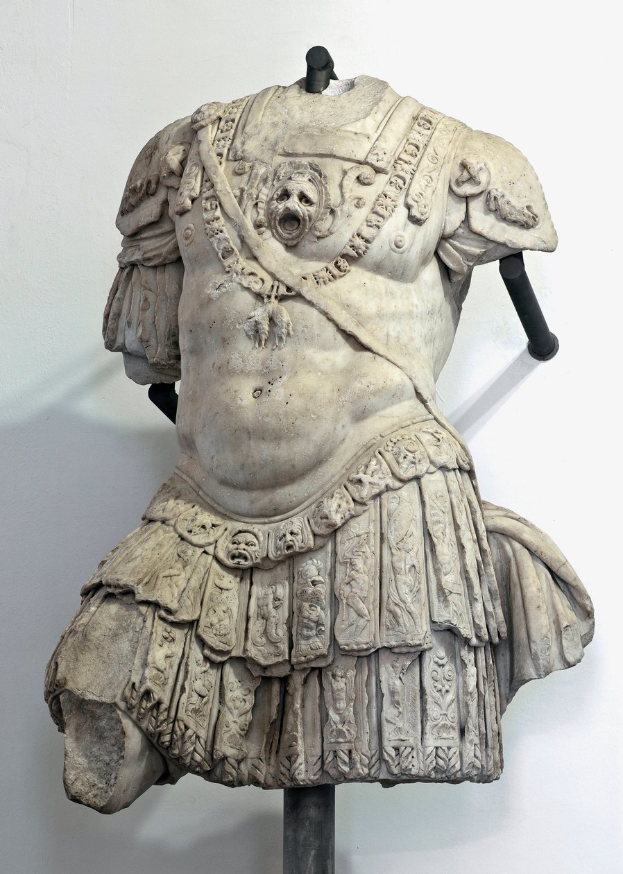 Marble Bust of Andrea Doria (1466-1560), Condottiere and Admiral of Genoa by Giovanni Angelo Montorsoli