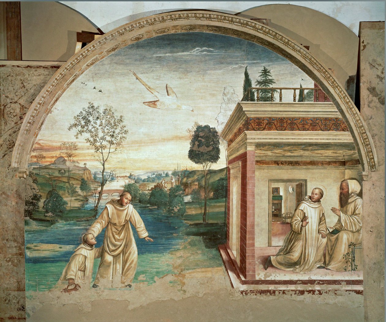 In 1497 Signorelli Began Painting the Life of Saint by Giovanni Antonio Bazzi Sodoma