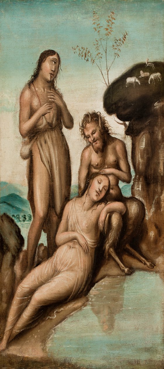 Polyphemus Discovering Galatea and Acis by Giovanni Antonio Bazzi Sodoma