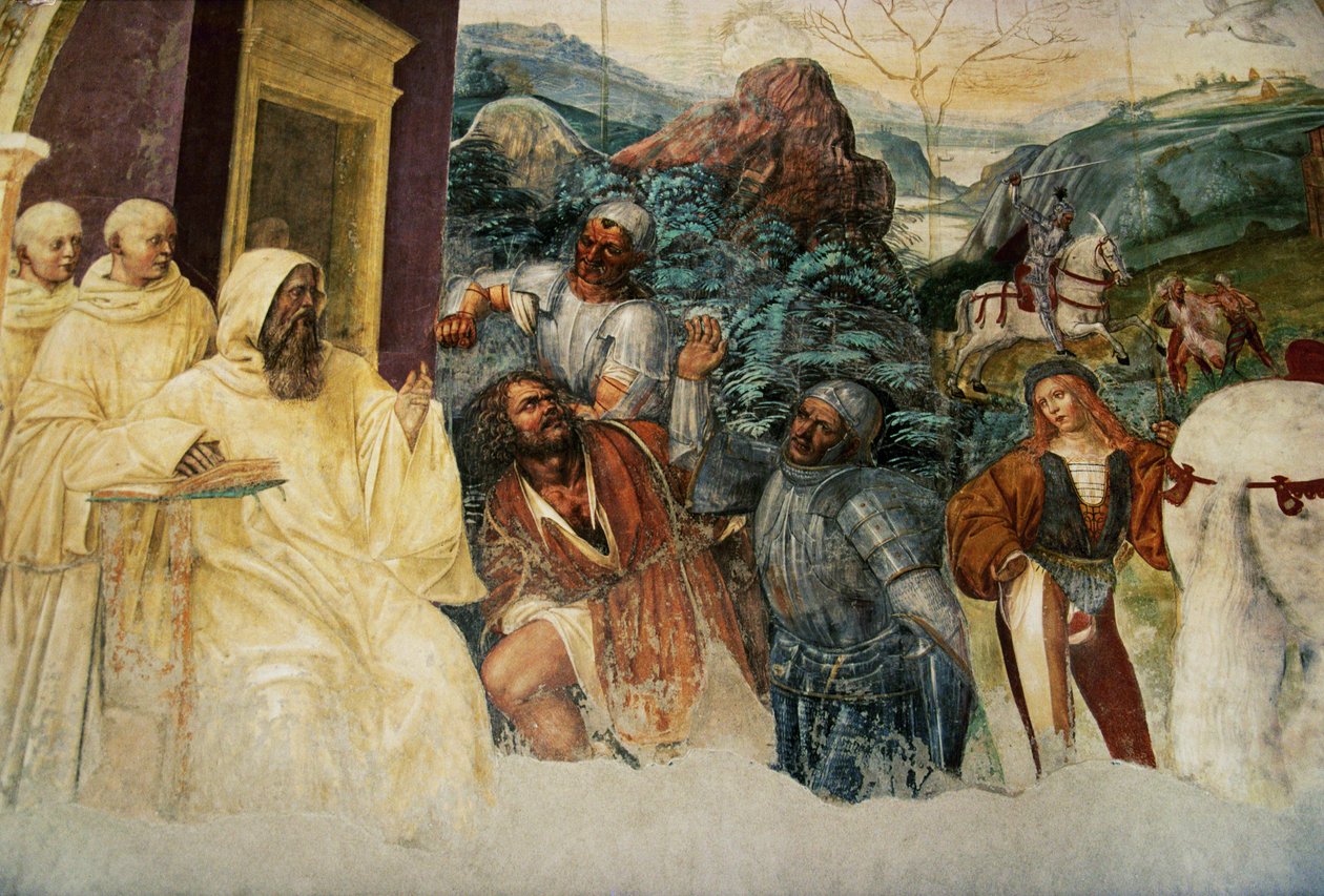 Vita of Saint Benedict da Nurcia by Giovanni Antonio Bazzi Sodoma