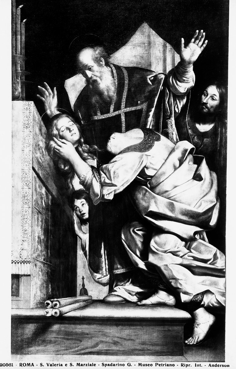St. Valerie and St. Martial by Giovanni Antonio Galli