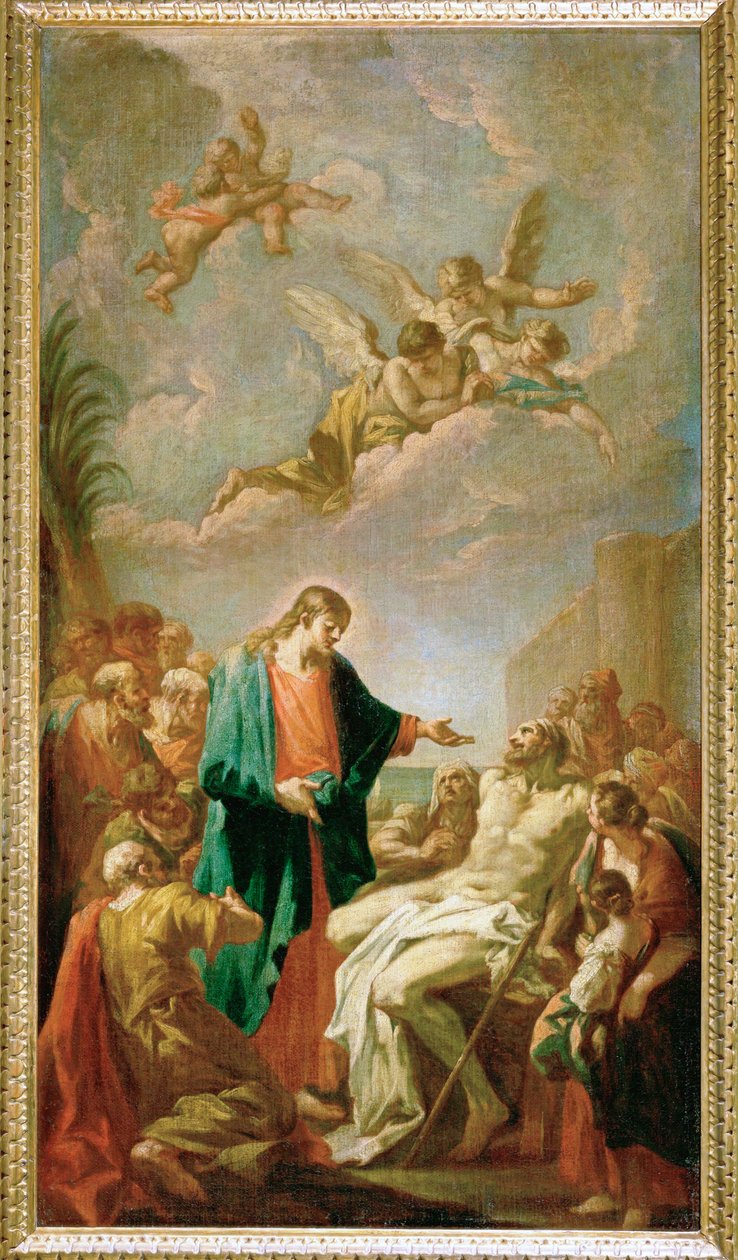 Christ Heals the Paralytic by Giovanni Antonio Pellegrini