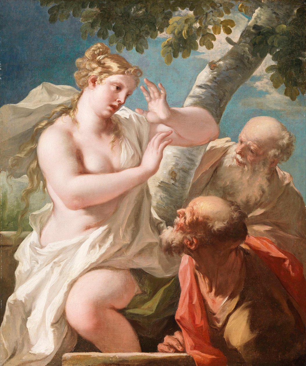 Susannah and the Elders by Giovanni Antonio Pellegrini