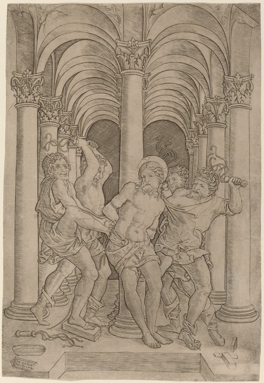 Flagellation by Giovanni Antonio da Brescia