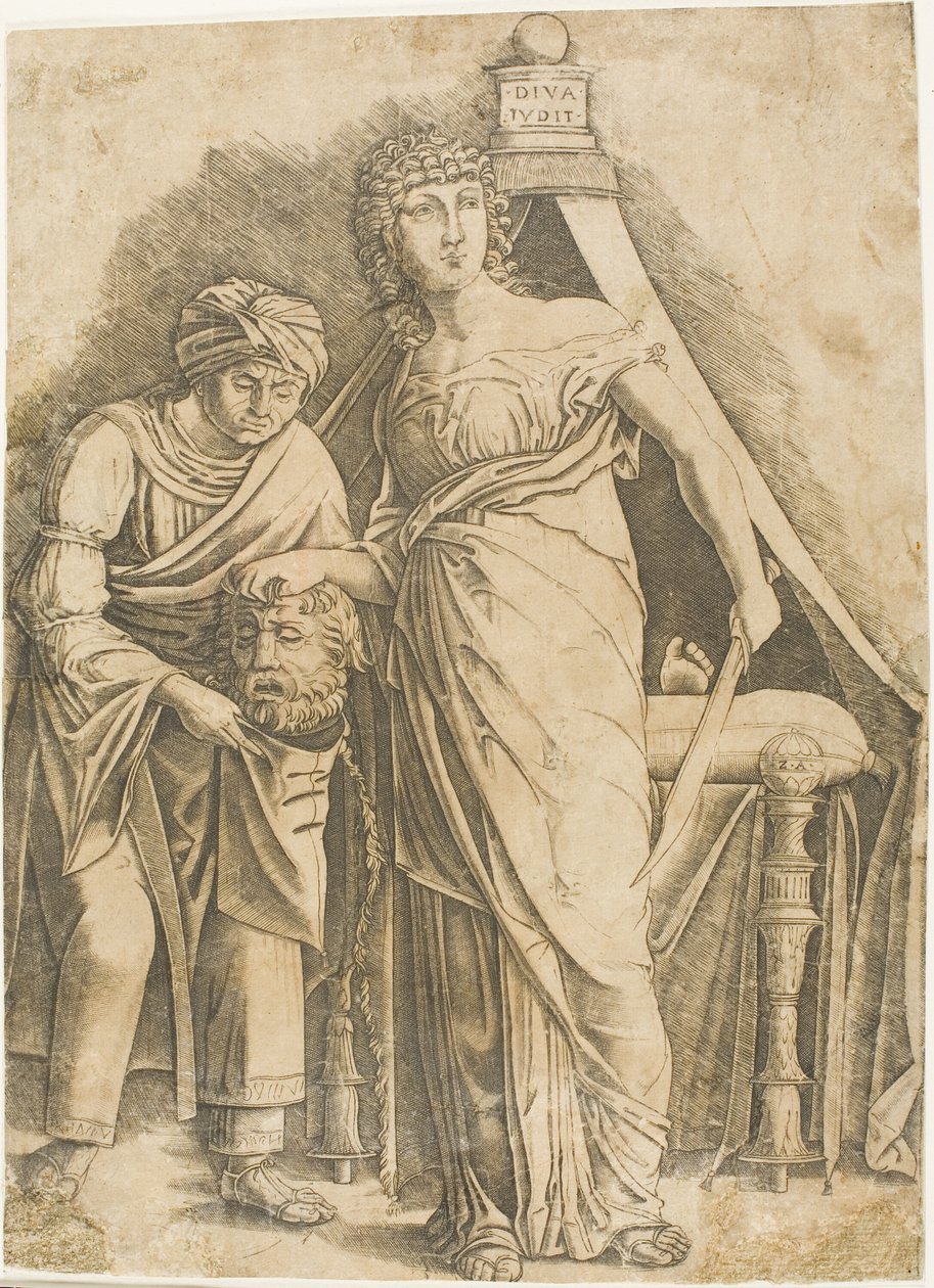 Judith with the Head of Holofernes by Giovanni Antonio da Brescia