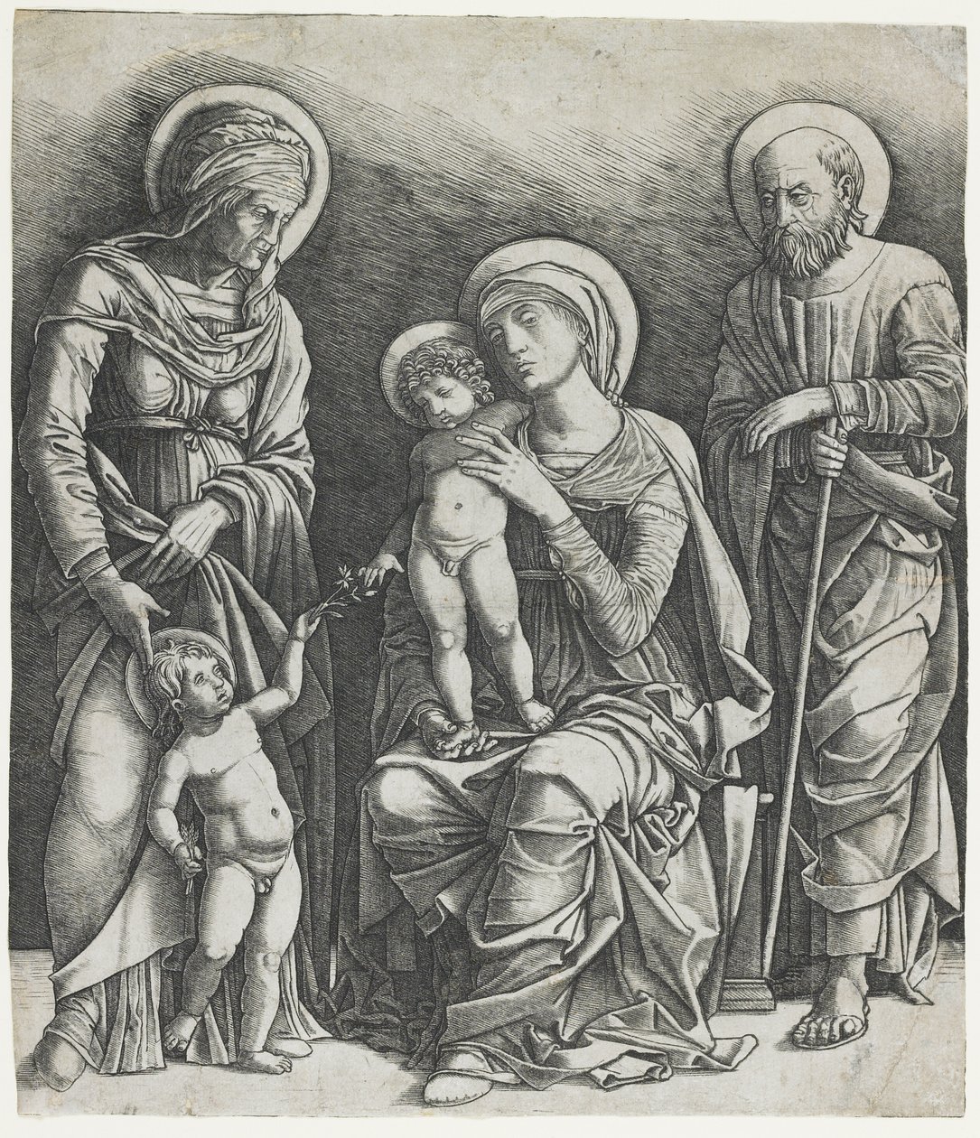 The Holy Family with the Infant Saint John, c.1495-1505 by Giovanni Antonio da Brescia