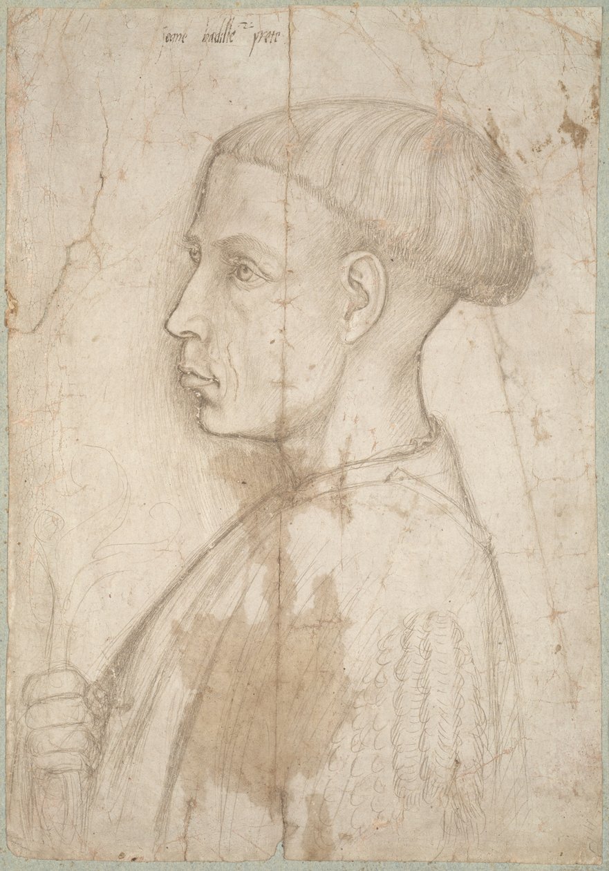 Bust of a Young Man in Profile by Giovanni Badile