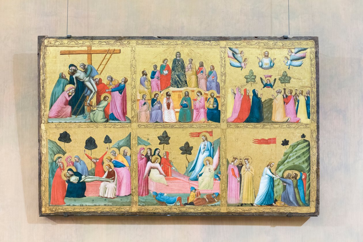 Episodes from the Passion of Christ by Giovanni Baronzio da Rimini