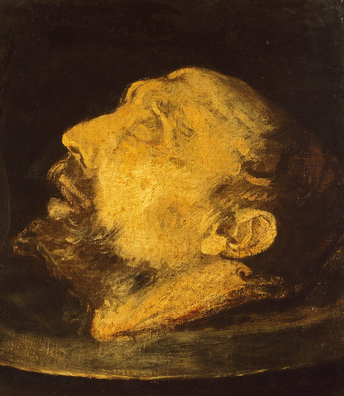 The head of St John the Baptist on a plateau by Giovanni Battista (1567 1633) Crespi