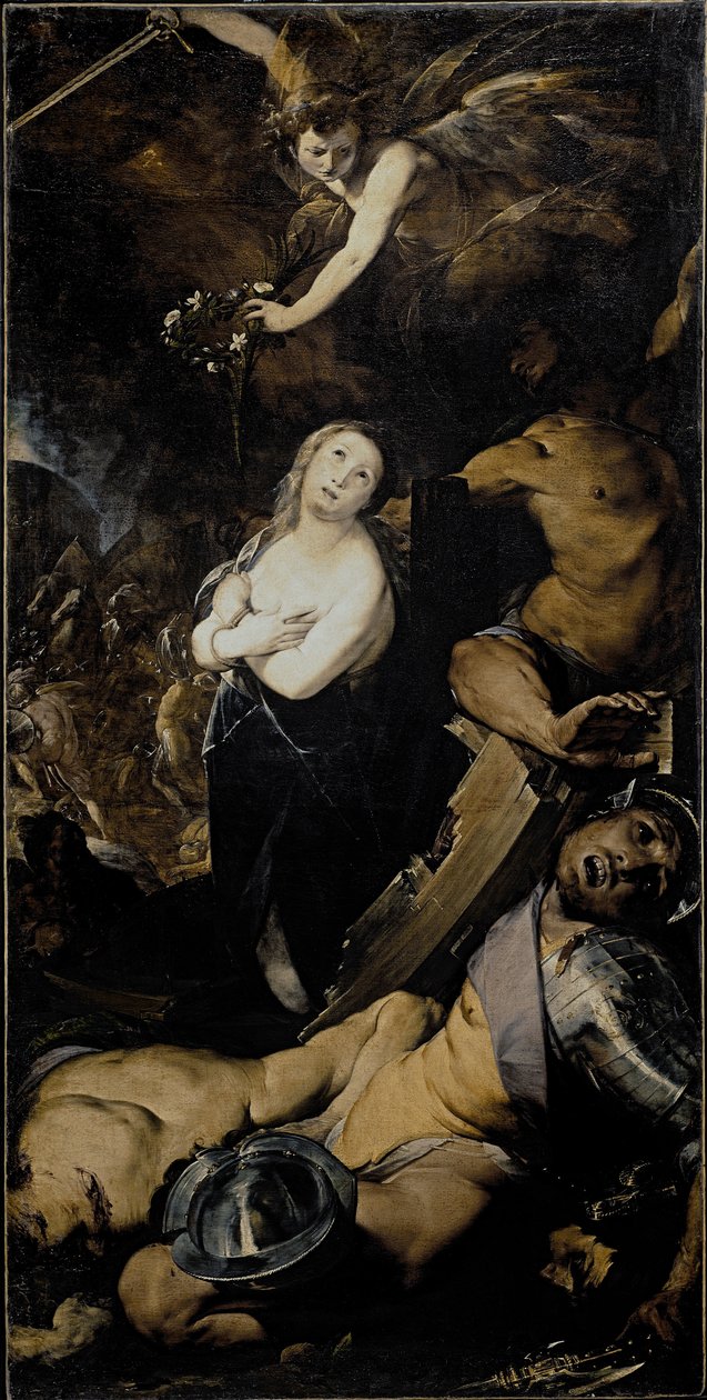 The Martyrdom of St Catherine by Giovanni Battista  Crespi