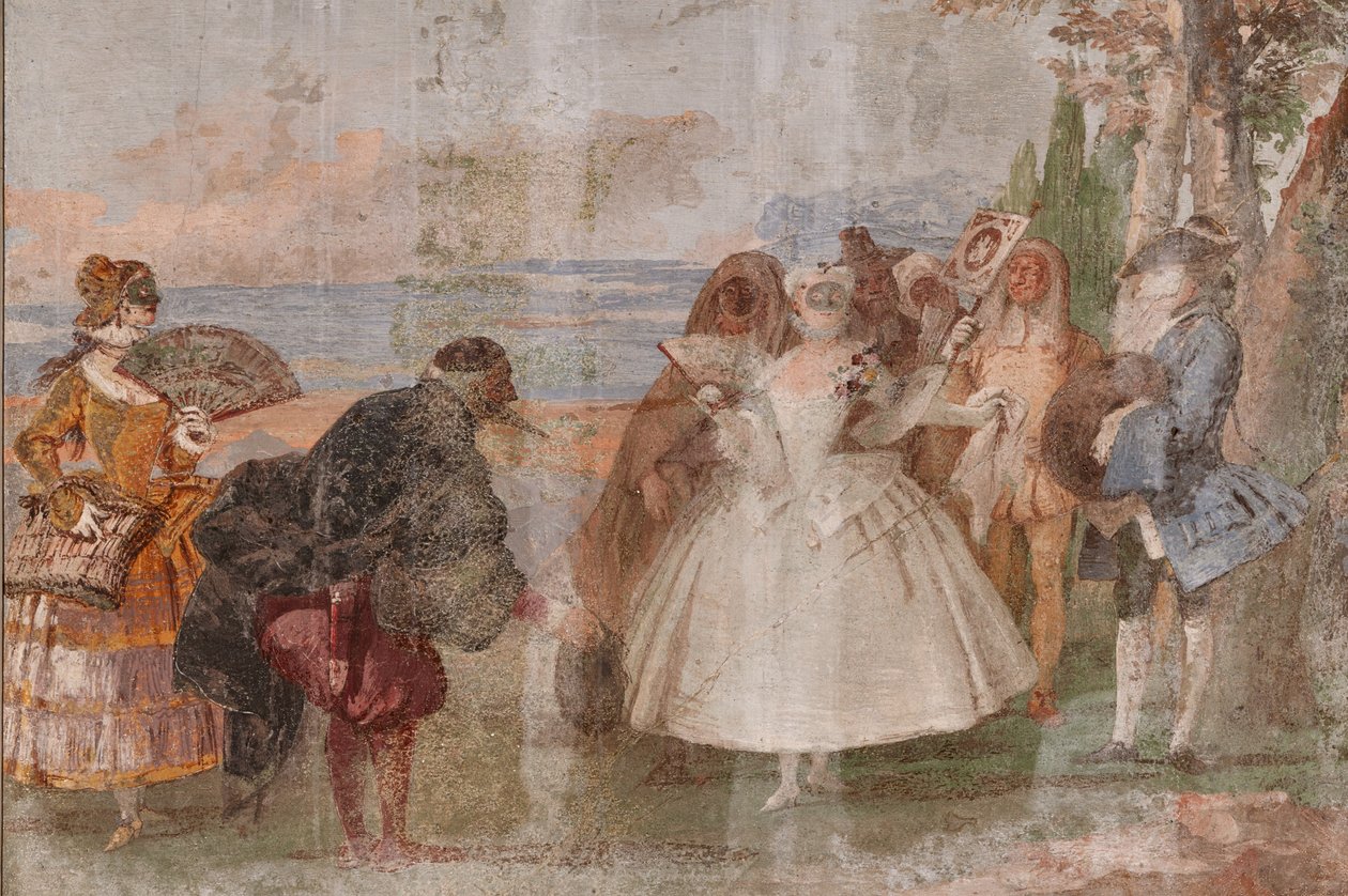 Guest Lodgings, the Room of the Carnival Scenes: 