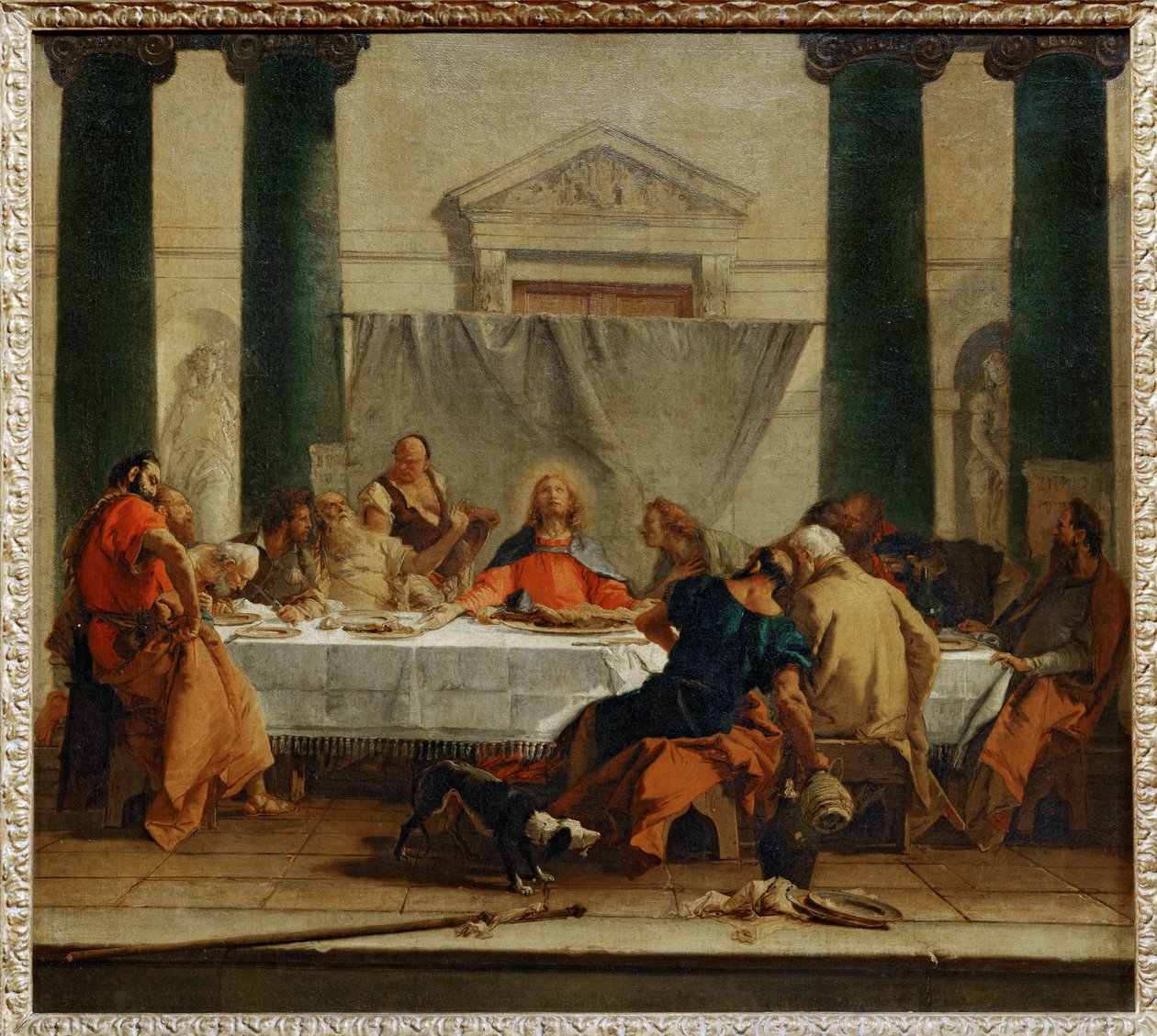 The Last Supper by Giovanni Battista (1696-1770) Tiepolo