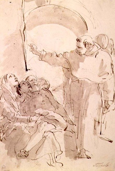 The Miracle of St. Anthony of Padua, c.1760 by Giovanni Battista Tiepolo