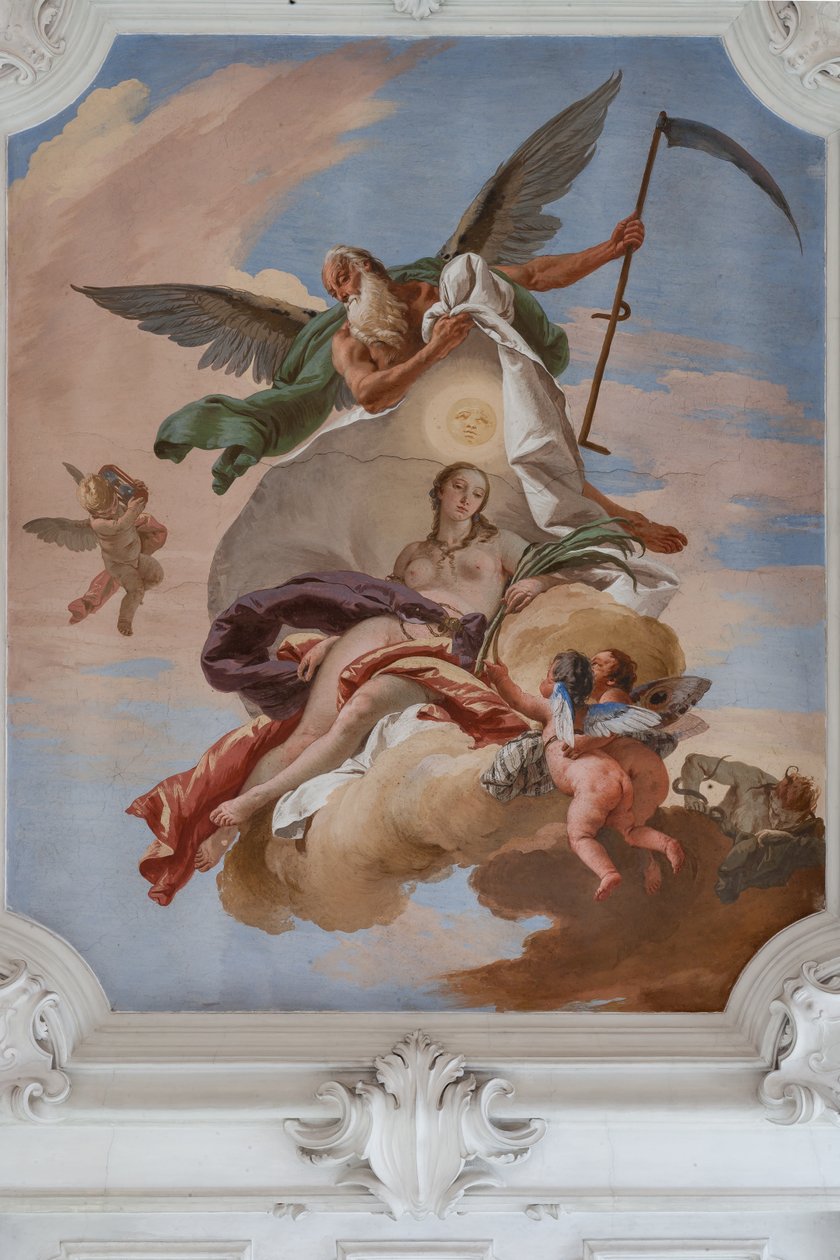 Time Discovers Truth by Giovanni-Battista Tiepolo