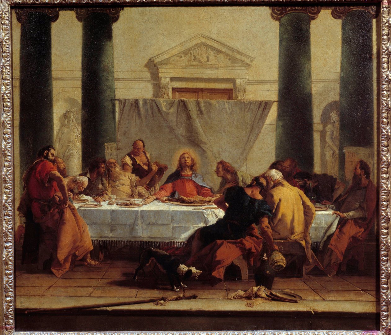 The Last Supper by Giovanni Battista Tiepolo
