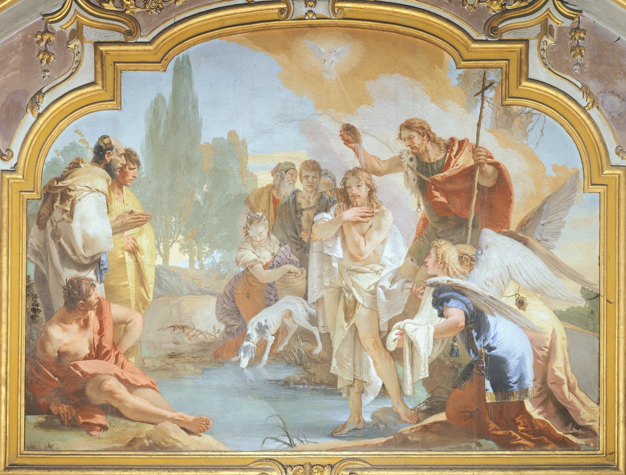 The Baptism of Christ by Giovanni Battista Tiepolo