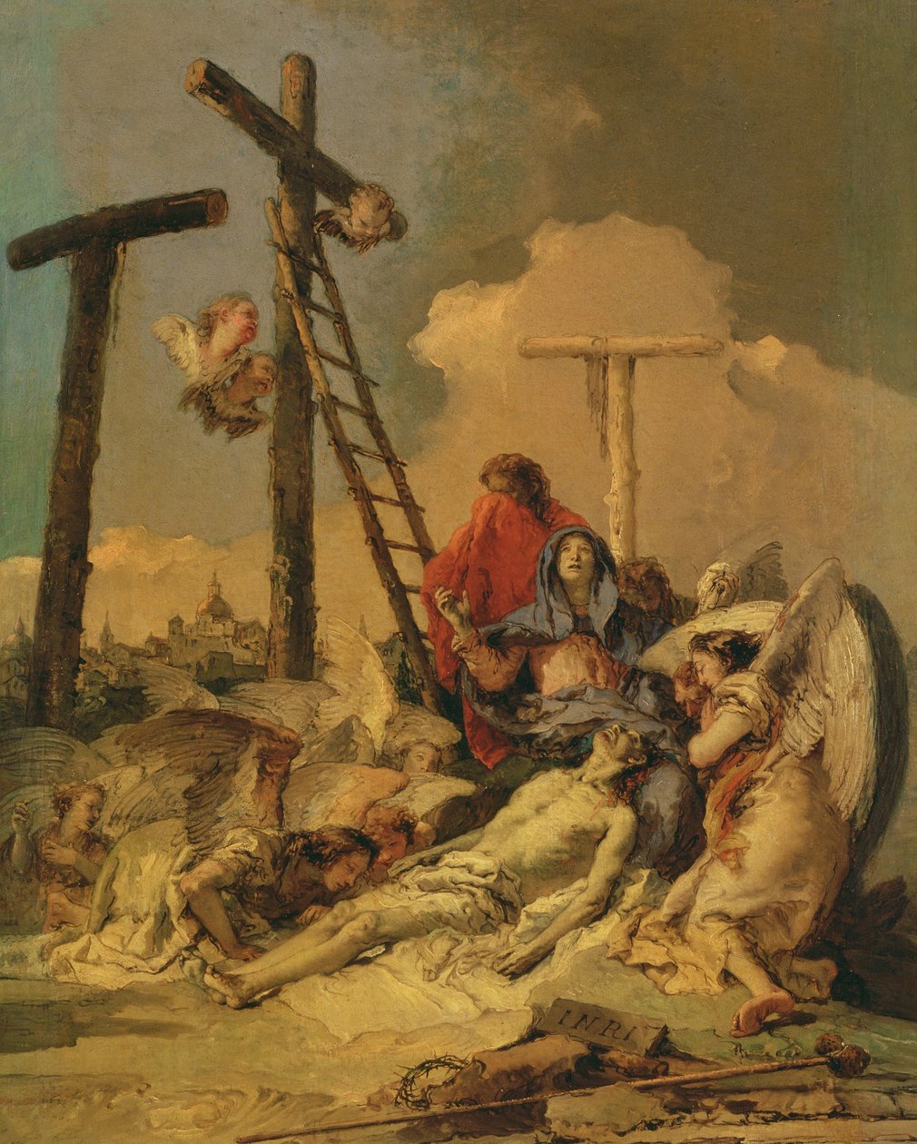 The Deposition by Giovanni Battista Tiepolo
