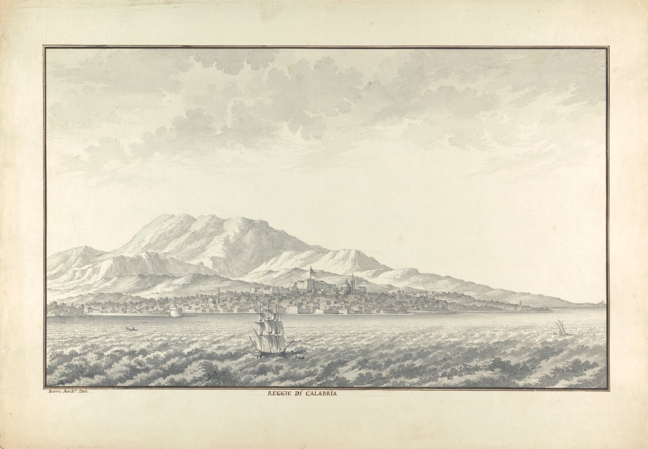 Reggio di Calabria by Giovanni Battista Borra