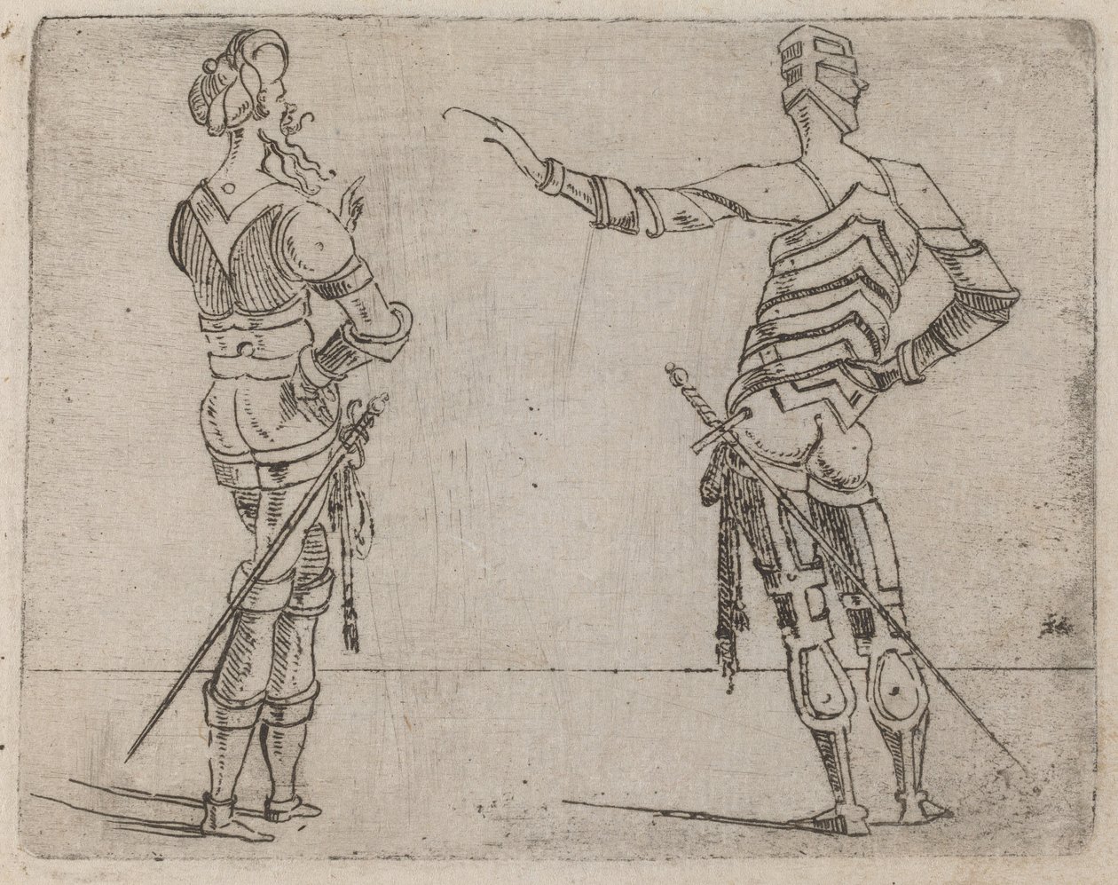 From "Bizzarie di varie Figure" by Giovanni Battista Bracelli
