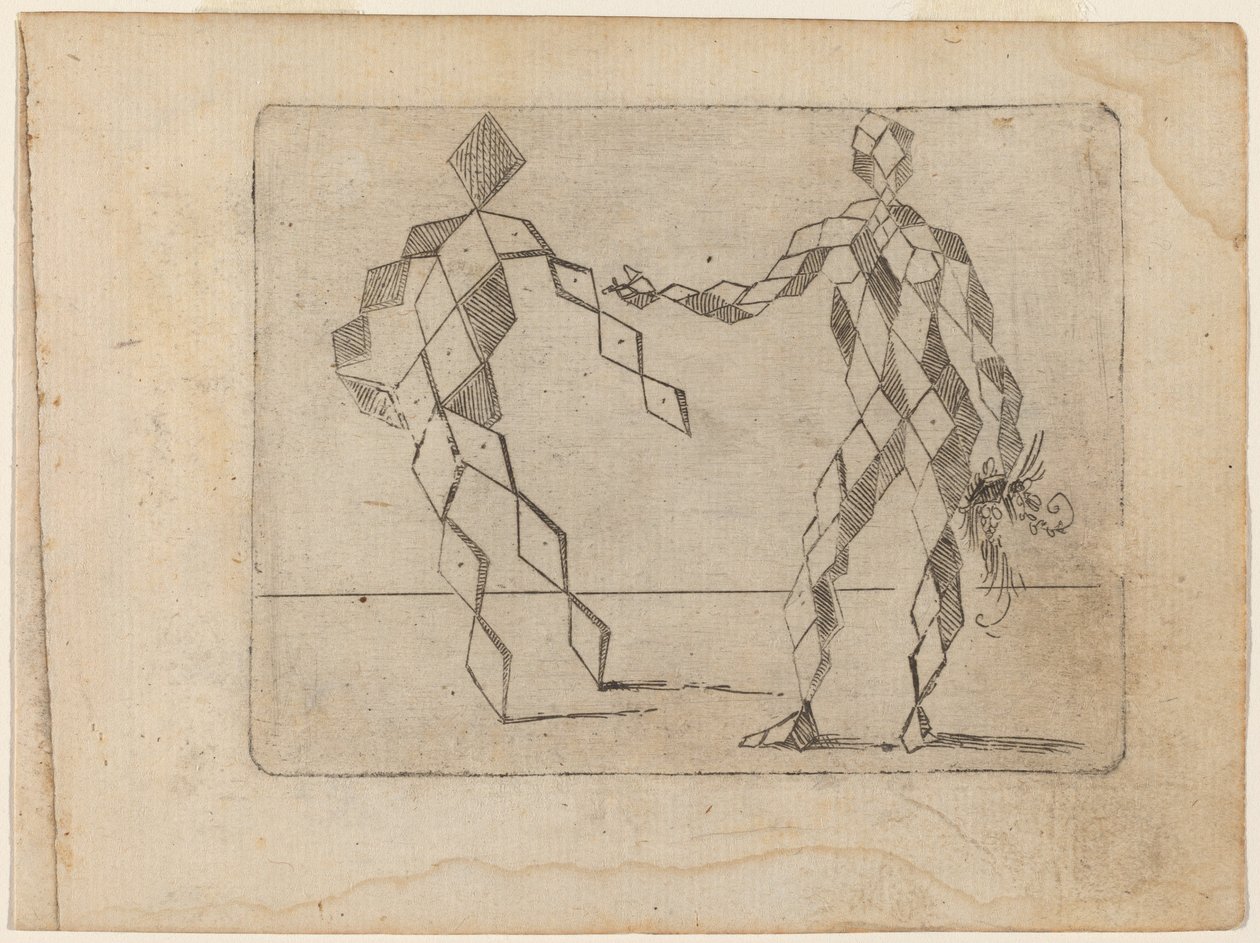 From "Bizzarie di varie Figure" by Giovanni Battista Bracelli