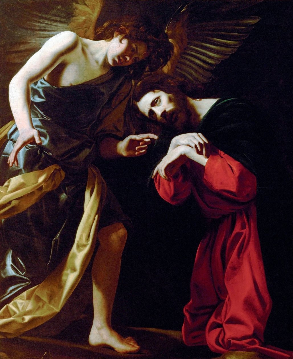 Christ on the Mount of Olives by Giovanni Battista Caracciolo