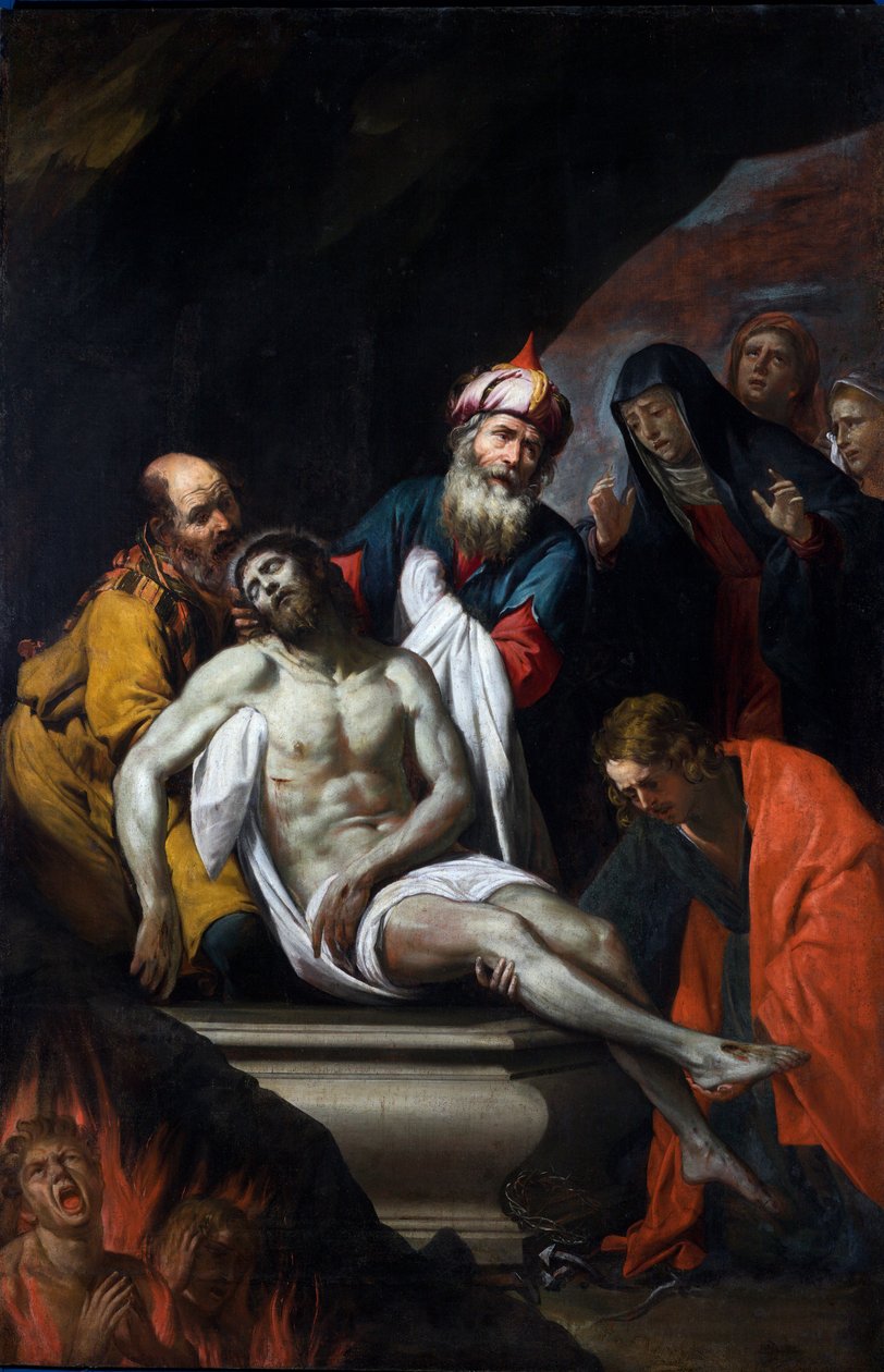 Deposition in the Sepulchre by Giovanni Battista Casoni