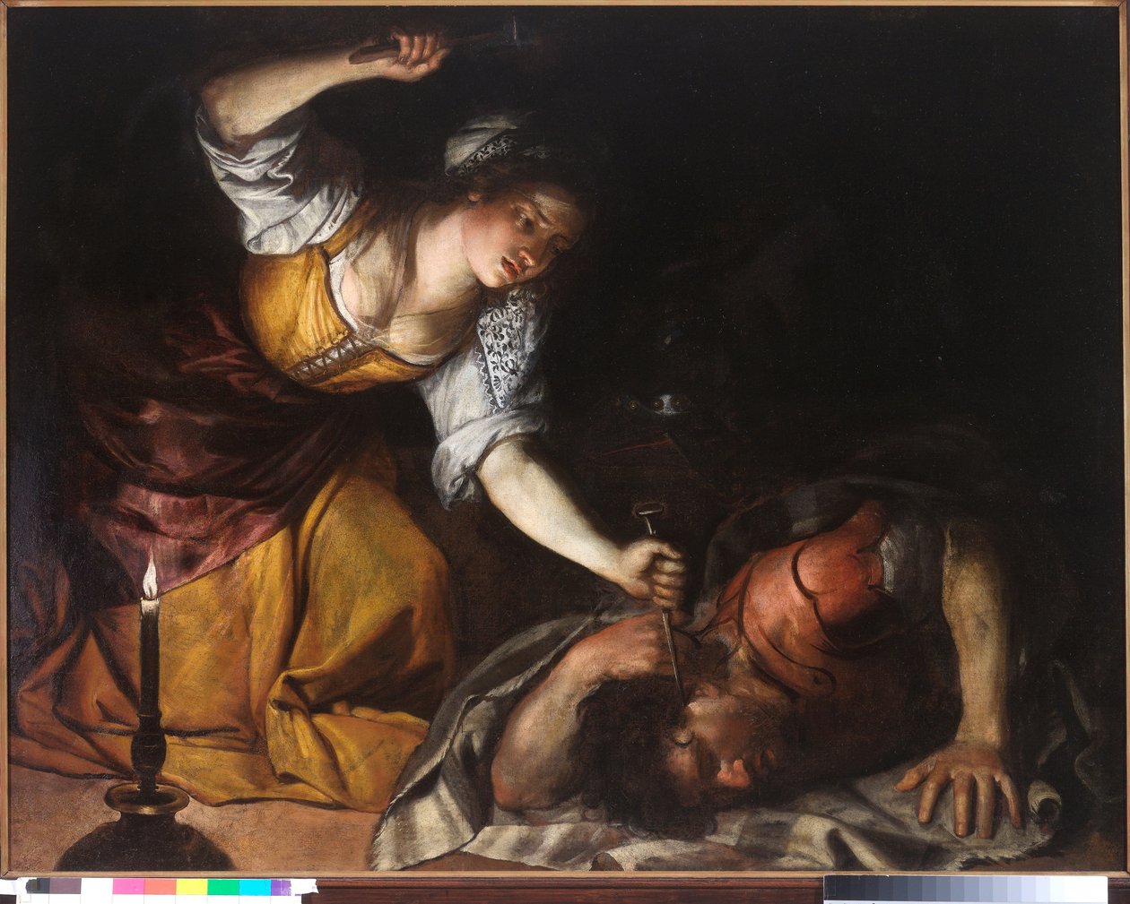 Jael and Sisera by Giovanni Battista Casoni or Casone