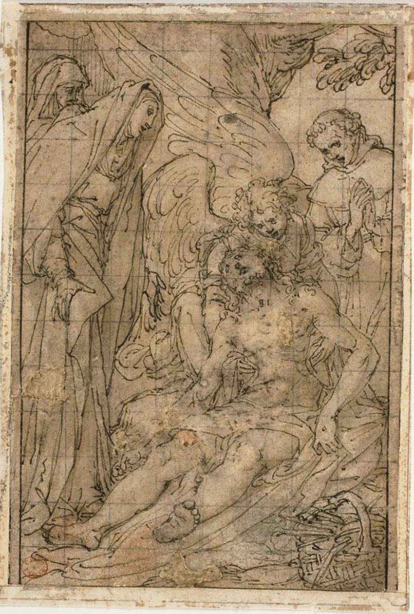 Pietà by Giovanni Battista Castello