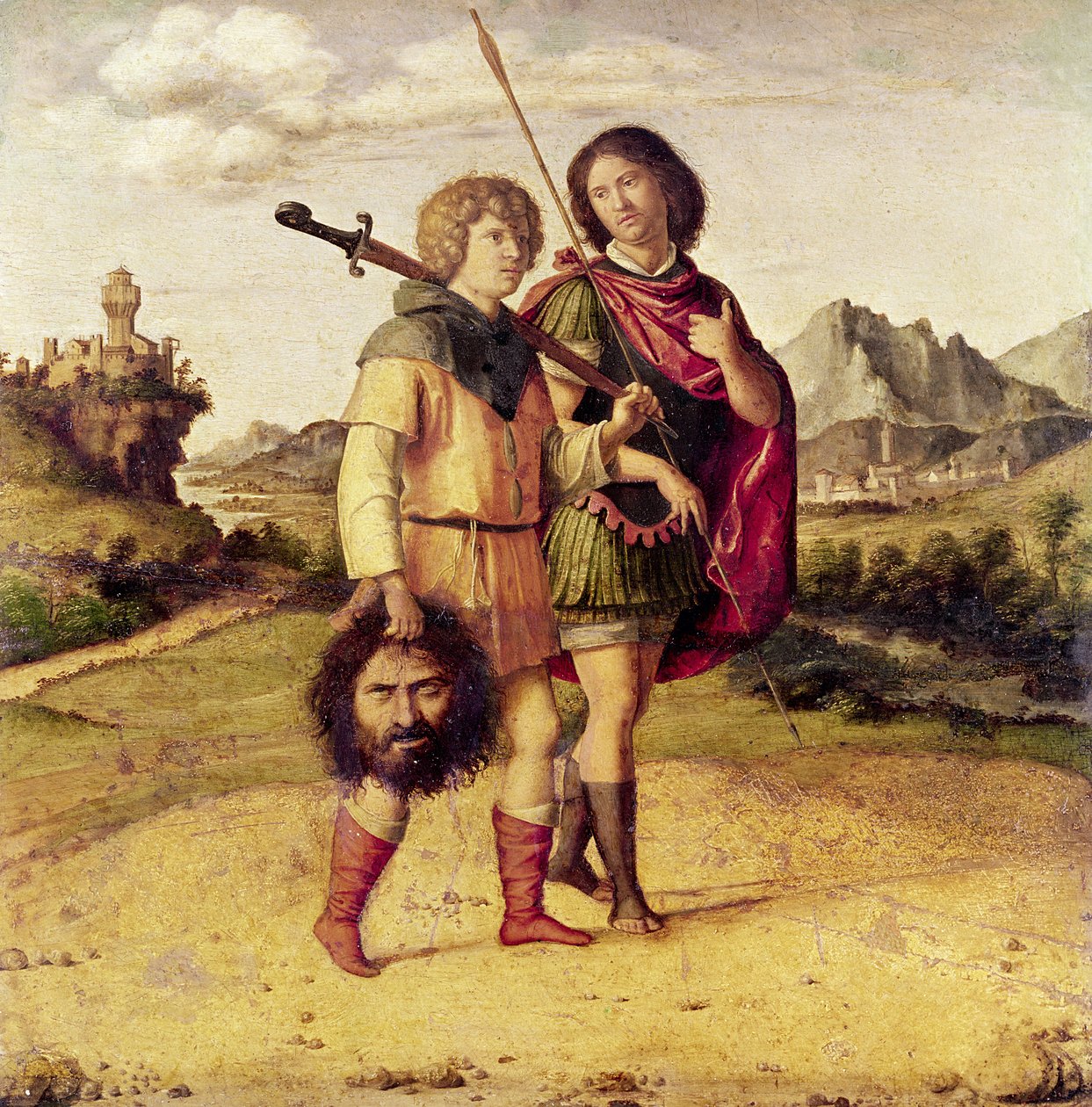 David and Jonathan by Giovanni Battista Cima da Conegliano