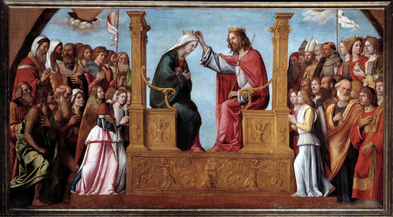 The Coronation of the Virgin by Giovanni Battista Cima da Conegliano