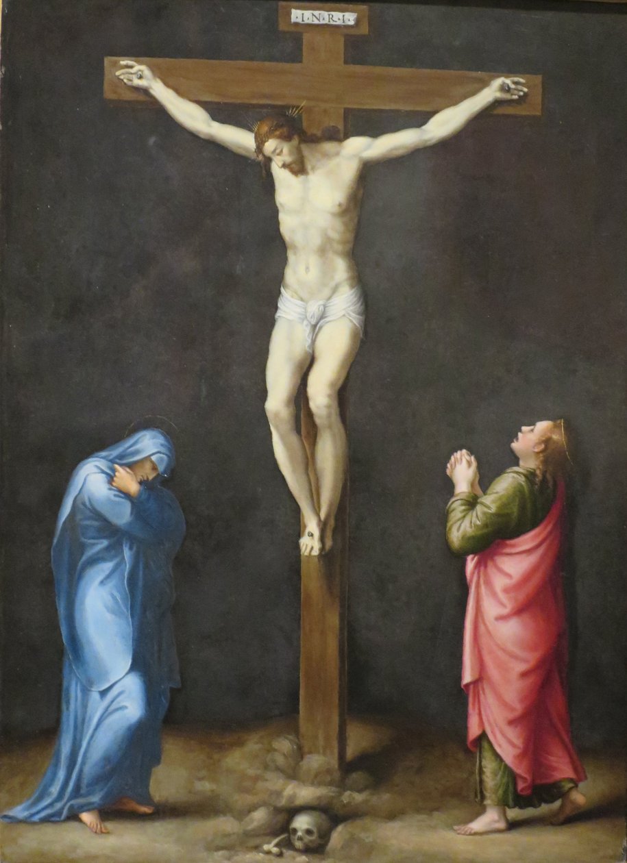 Crucifixion by Giovanni Battista Cremonini