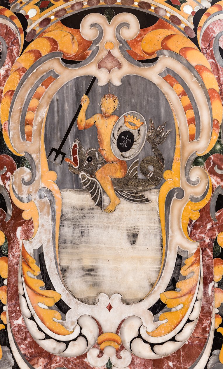 Cathedral of San Cataldo, Chapel of San Cataldo, altar of the Saint (detail) by Giovanni Battista Lombardelli