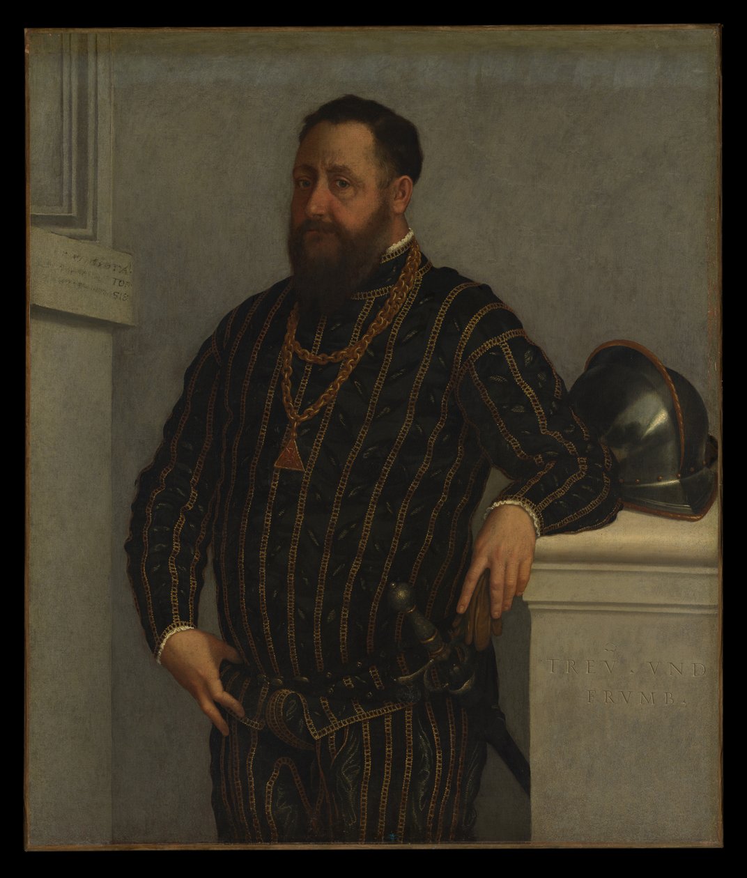 Portrait of a Man by Giovanni Battista Moroni