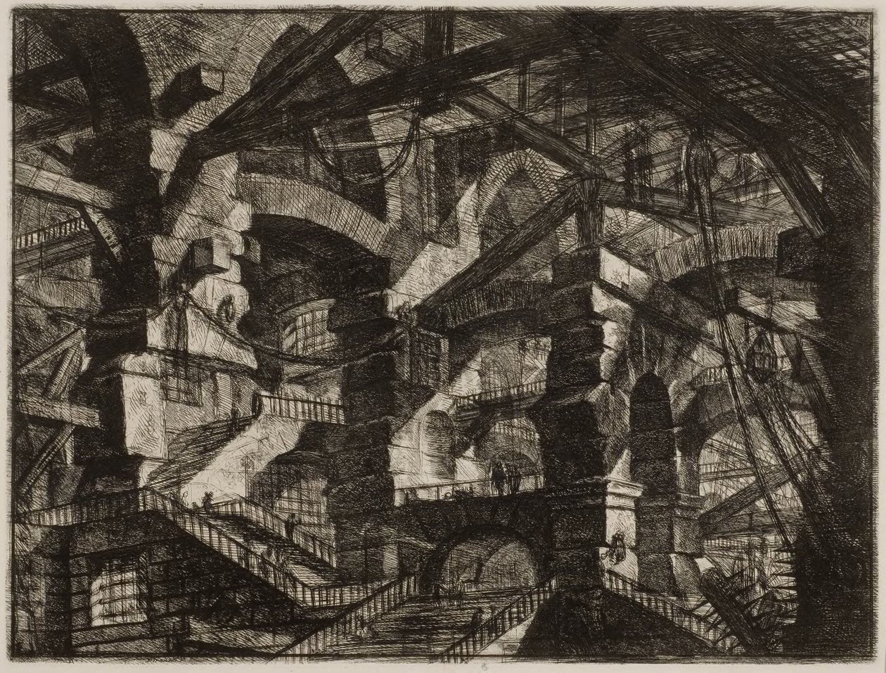 Imaginary Prisons XIV by Giovanni Battista Piranesi