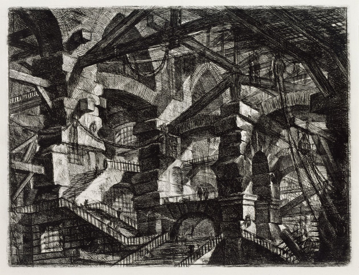 The Gothic Arch (Plate 14 in: Carceri d