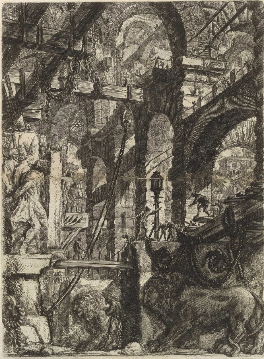 From the series The Imaginary Prisons by Giovanni Battista Piranesi
