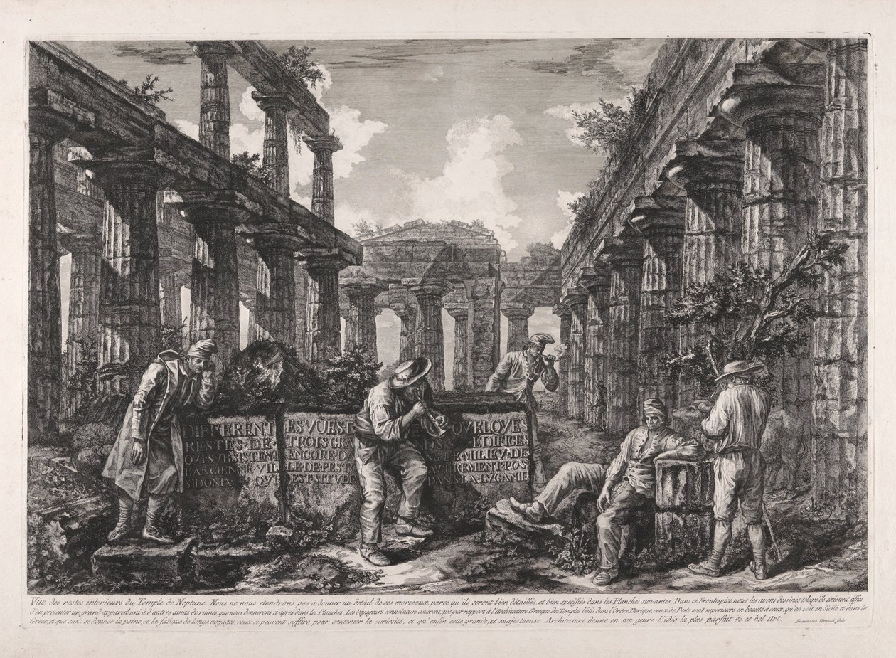 Frontispiece, from Different Views of by Giovanni Battista Piranesi