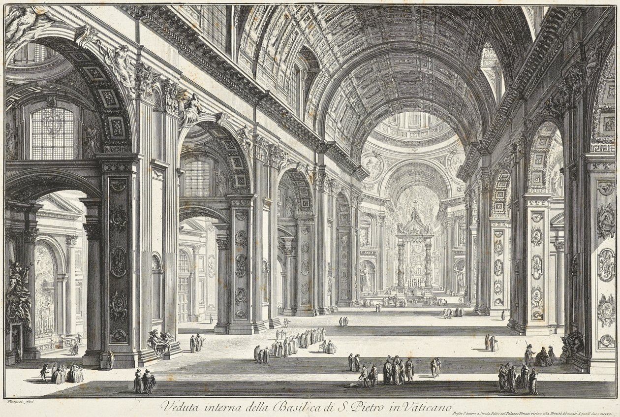 Interior View of St. Peter