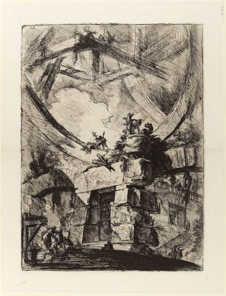 The Giant Wheel by Giovanni Battista Piranesi