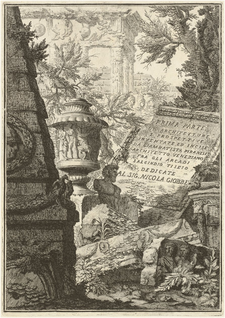 First Edition, Third Issue by Giovanni Battista Piranesi
